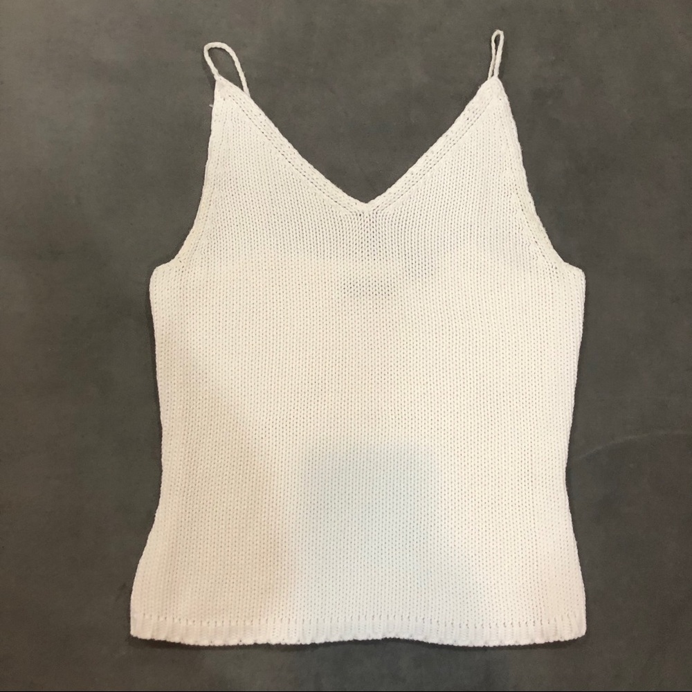 V-neck sweater tank